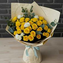 Букет цветов из:  Розы #REPLACE_PRED# Березняки