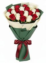 Букет Микс из красных и белых роз #REPLACE_PRED# Березняки