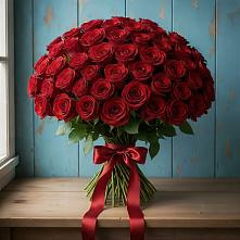Букет Красные розы Блэк Меджик в Березняки