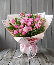 Букет Розовый кустик в Березняки