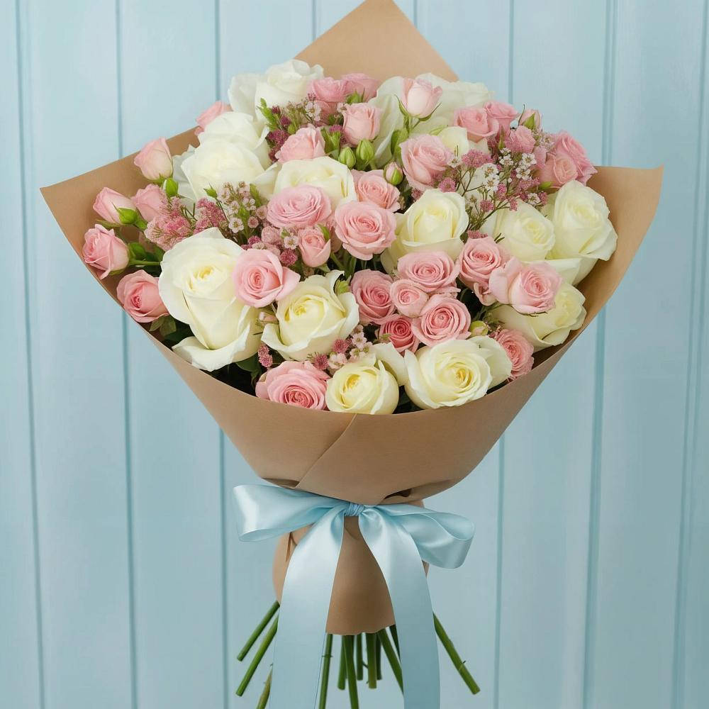 Букет цветов из: Розы в Березняки