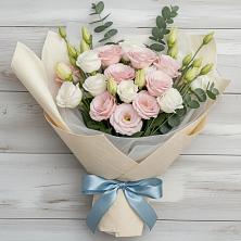 Букет цветов из:  Лизиантусы в Березняки