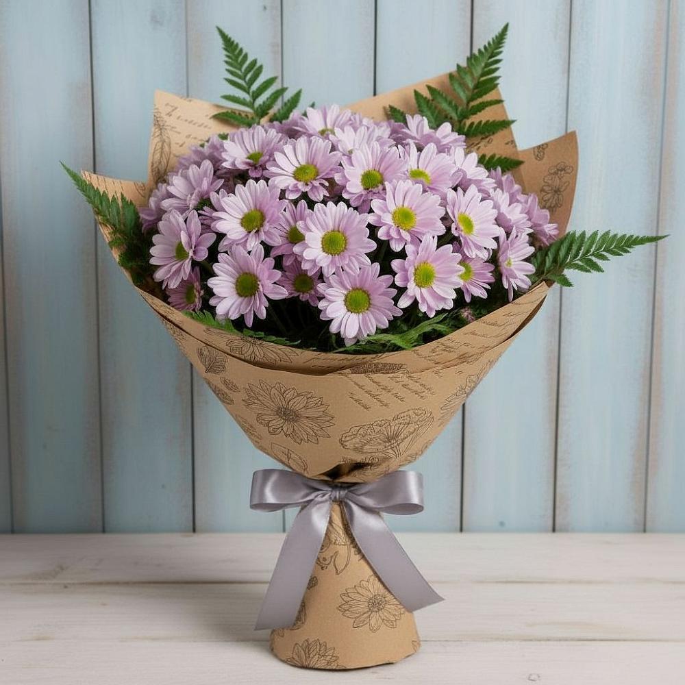 Букет цветов из: Хризантемы в Березняки