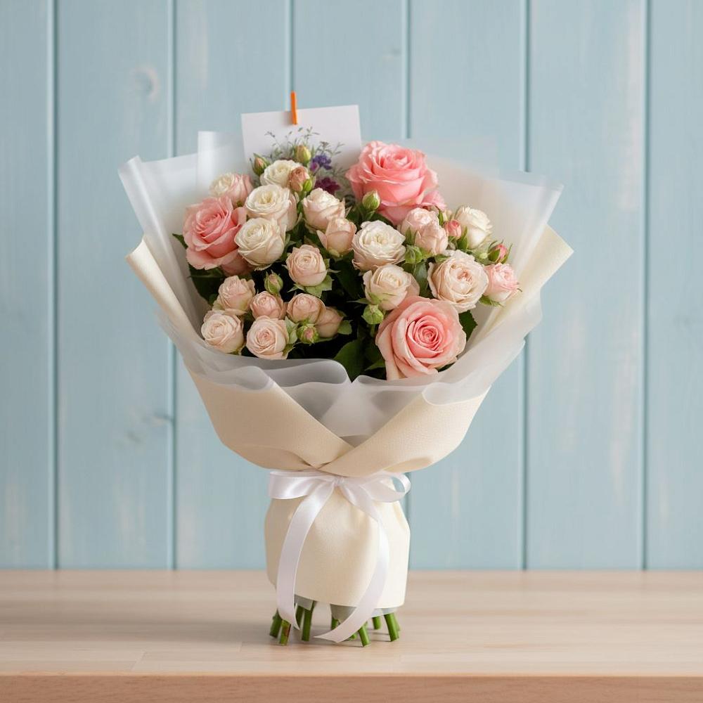 Букет цветов из: Розы в Березняки