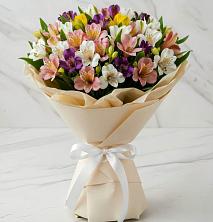 Букет цветов из:  Альстромерии в Березняки