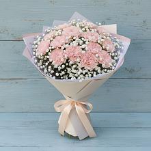 Букет цветов из:  Гвоздики #REPLACE_PRED# Березняки