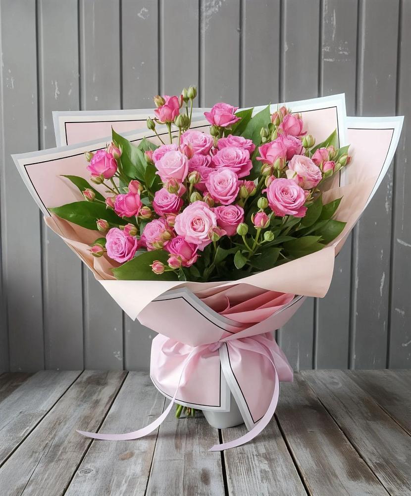 Букет Розовый кустик в Березняки
