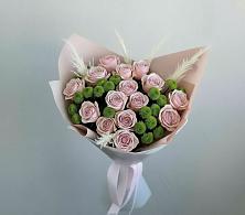 Букет цветов из:  Розы и Хризантемы в Березняки