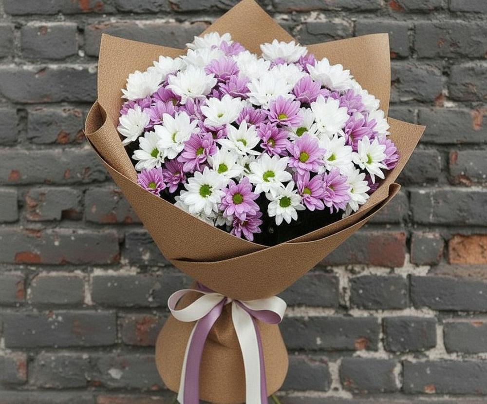 Букет цветов из: Хризантемы в Березняки