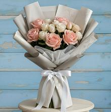 Букет цветов из:  Розы #REPLACE_PRED# Березняки