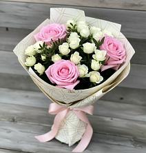 Букет цветов из:  Розы в Березняки