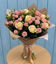 Букет цветов из:  Розы в Березняки
