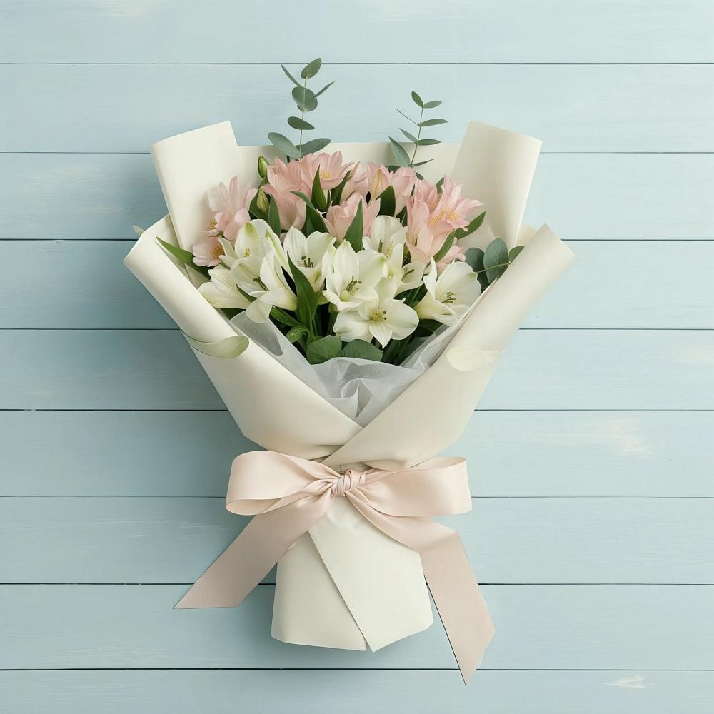 Букет цветов из: Альстромерии в Березняки